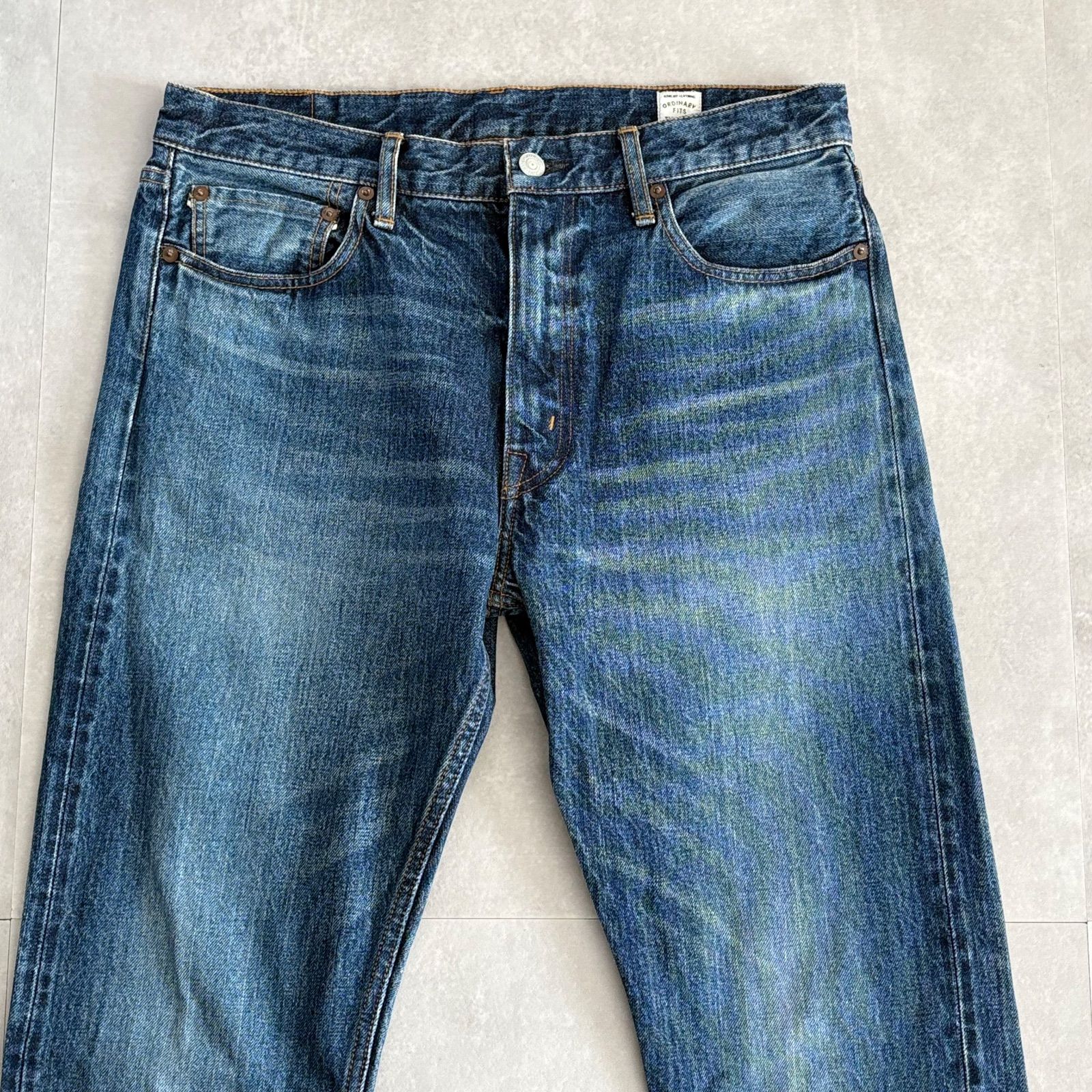 ORDINARY FITS 5POCKET ANKLE DENIM PANTS セルビッチデニムパンツ 