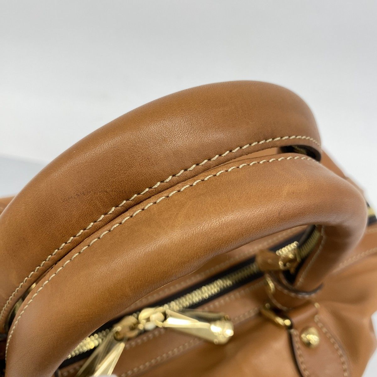 5pb2630】ルイヴィトン ハンドバッグ サックルイ ブラウン SPO【中古