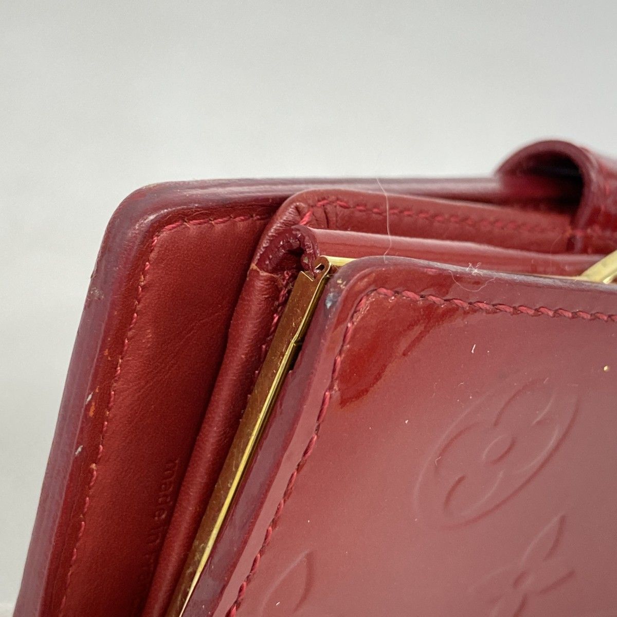  5 pb 2653 ルイヴィトン 財布 ヴェルニ ポルトフォイユヴィエノワ M 93528 ポムダムール レディース その他 小物