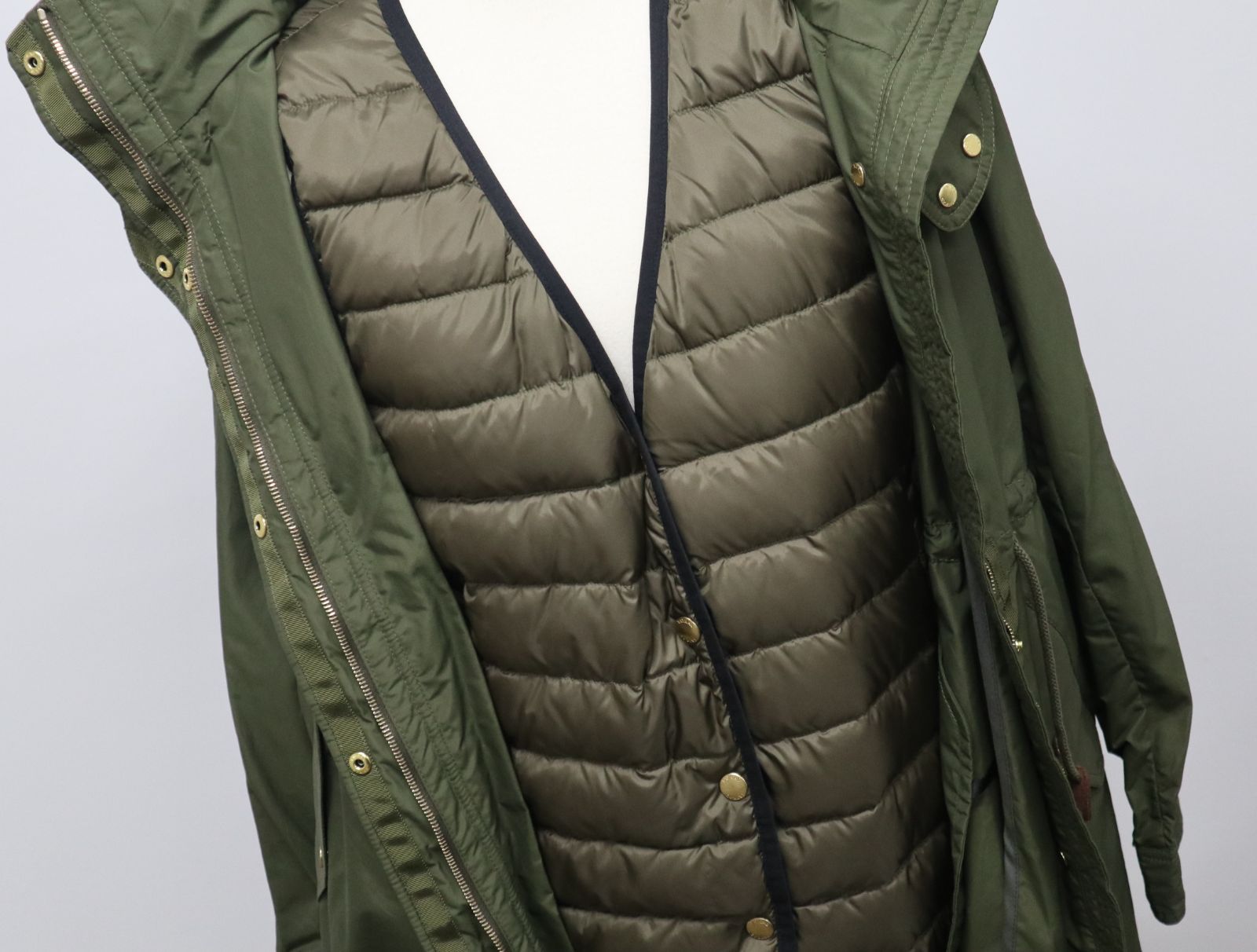 【定価15万】TATRAS　モッズコート　インナーダウン付き TATRAS（タトラス）の「TATRAS インナーダウン付モッズコート（ダウン