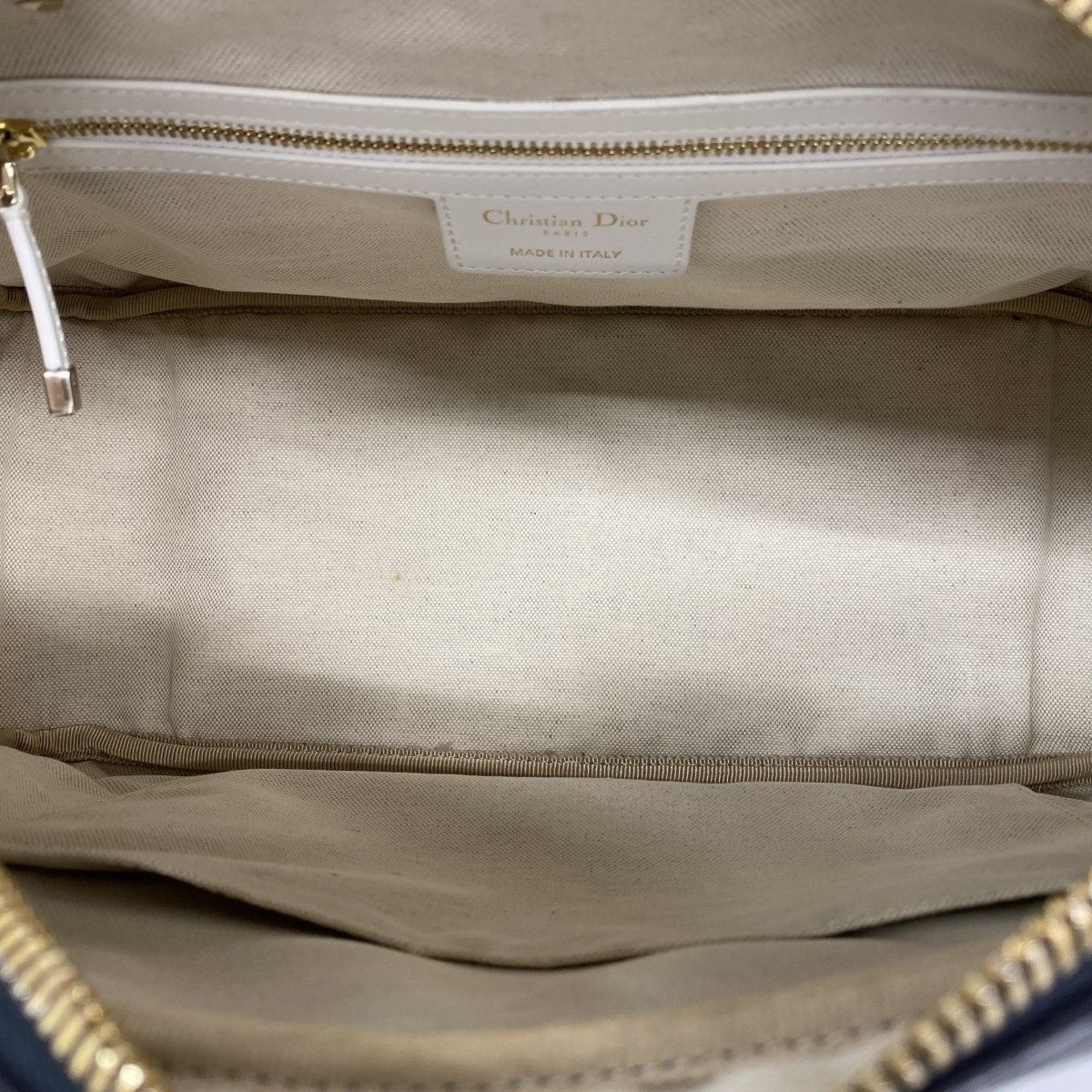 5pb2701】クリスチャンディオール ハンドバッグ ヴァイブ レザー