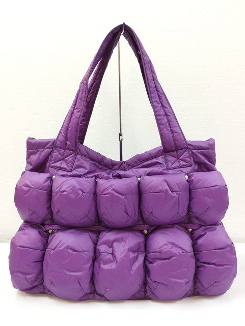 I 971 MARITHE GIRBAUD マリテフランソワジルボー トートバッグ パープル F 7-B 068