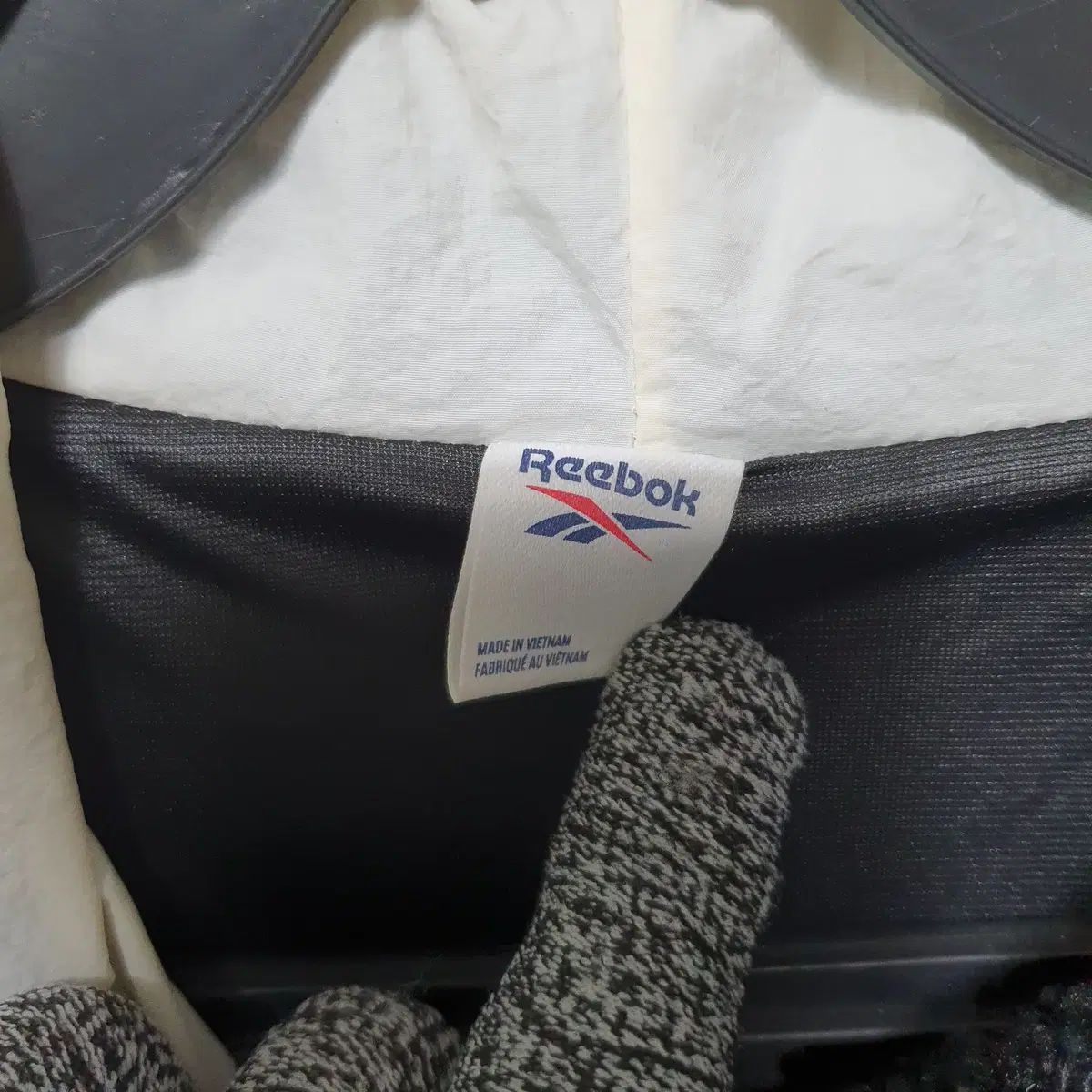 I251 リーボック メンズ ボア フリース フーデッド ジップアップ M 20年式