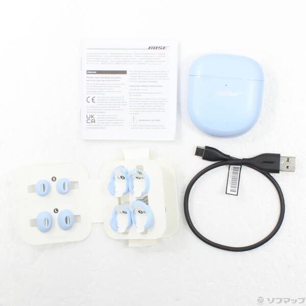 中古品〕 Bose QuietComfort Ultra Earbuds ムーンストーンブルー【269