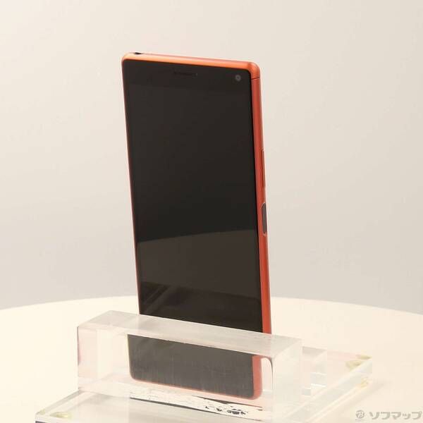 品〕 Xperia 8 ショップ 64GB オレンジ SOV42 auロック解除SIMフリー