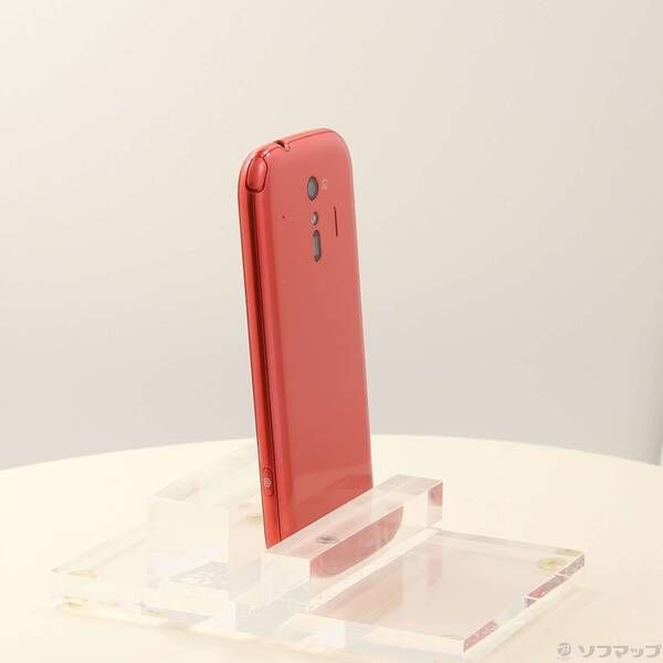 中古品〕 らくらくスマートフォン 32GB ピンク F-42A docomoロック解除