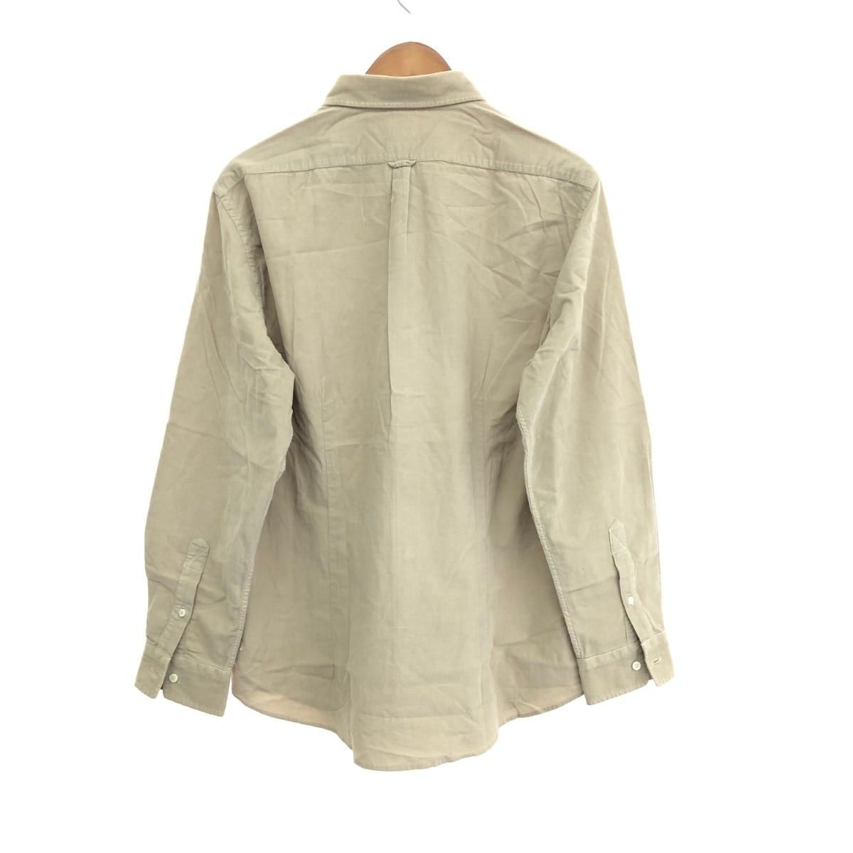 ブルネロクチネリ　シャツドッキングカットソー　ベージュ　M 襟付き ブルネロクチネリ シャツドッキングカットソー ベージュ M 襟付き