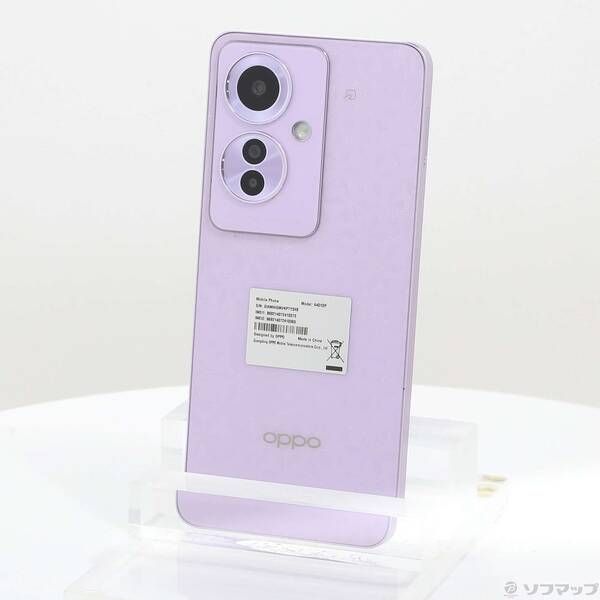 中古品〕 OPPO Reno11 A 128GB コーラルパープル Y!mobile SIMフリー