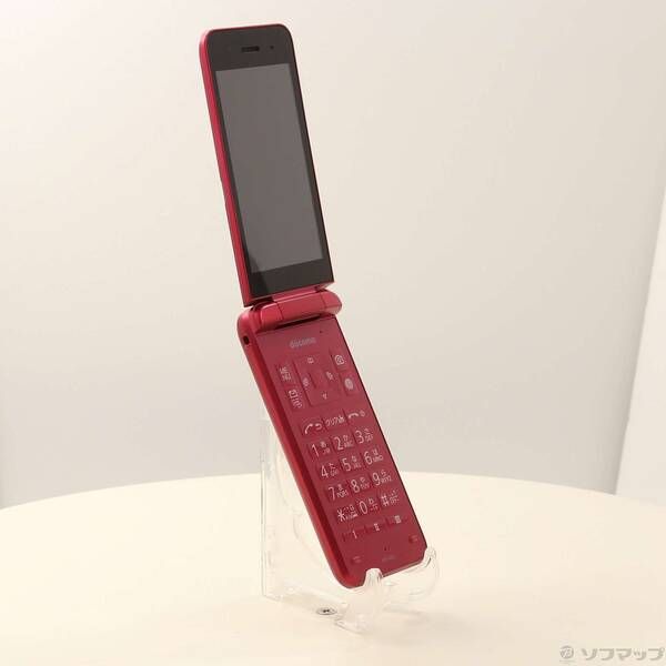 品〕 DIGNO ケータイ KY-42C レッド docomo SIMフリー【262】 【公式通販】