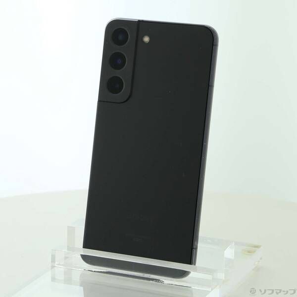 中古品〕 Galaxy S22 256GB ファントムブラック SCG13 au SIMフリー