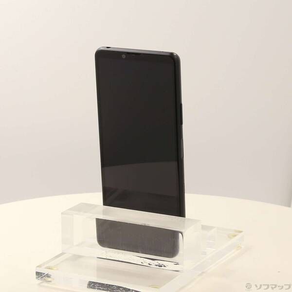 中古品〕 Xperia 10 III 128GB ブラック SOG04 auロック解除SIMフリー