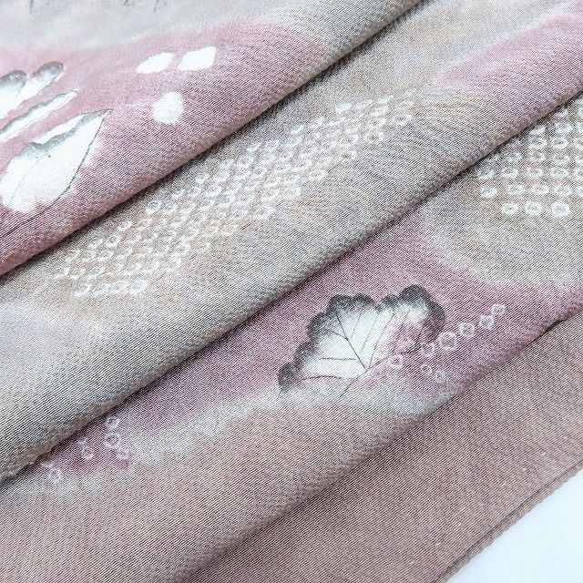 ｍ2037＊美品 正絹 辻が花 絞り 手縫い仕立て 訪問着 百華❀Y4206◇美品 辻が花 絞り 手縫い仕立て 正絹 訪問着 着物 単品