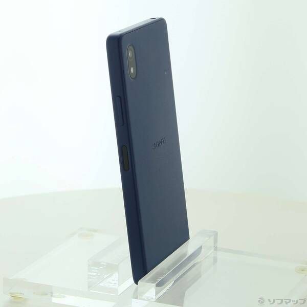 中古品〕 Xperia Ace III 64GB ブルー SOG08 au SIMフリー【262