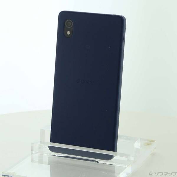 中古品〕 Xperia Ace III 64GB ブルー SOG08 au SIMフリー【262