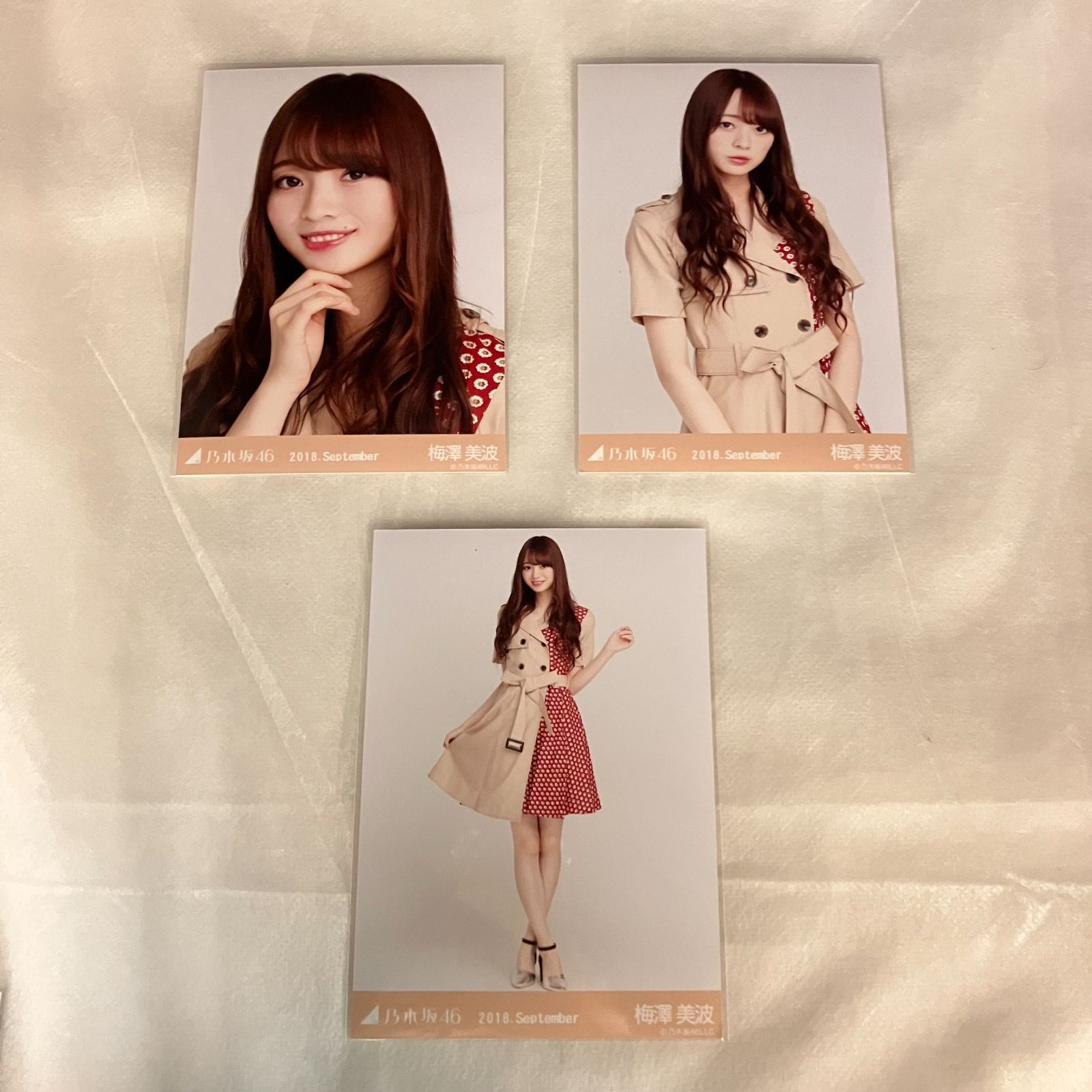 【値下げ中】梅澤美波　生写真　コンプ　まとめ売り 値下げ中】梅澤美波 生写真 コンプ まとめ売り 乃木坂 生写真 梅澤美波