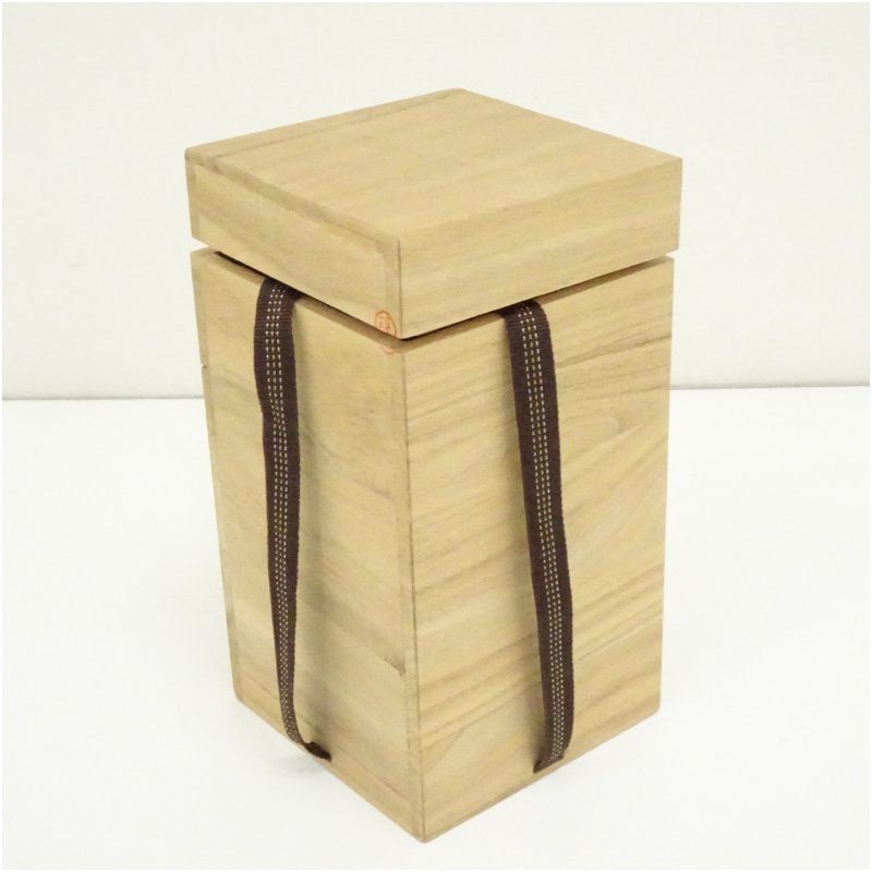 柳海剛造 高麗青磁鶴首花入（保護箱） 花入れ 茶道 茶道具 花瓶 花器