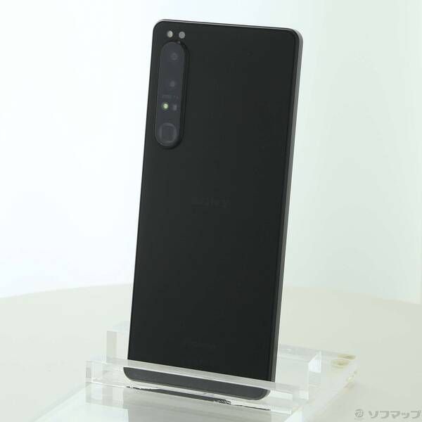 中古品〕 Xperia 1 IV 256GB ブラック SO-51C docomo SIMフリー【262