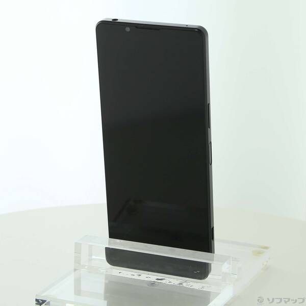 中古品〕 Xperia 1 IV 256GB ブラック SO-51C docomo SIMフリー【297