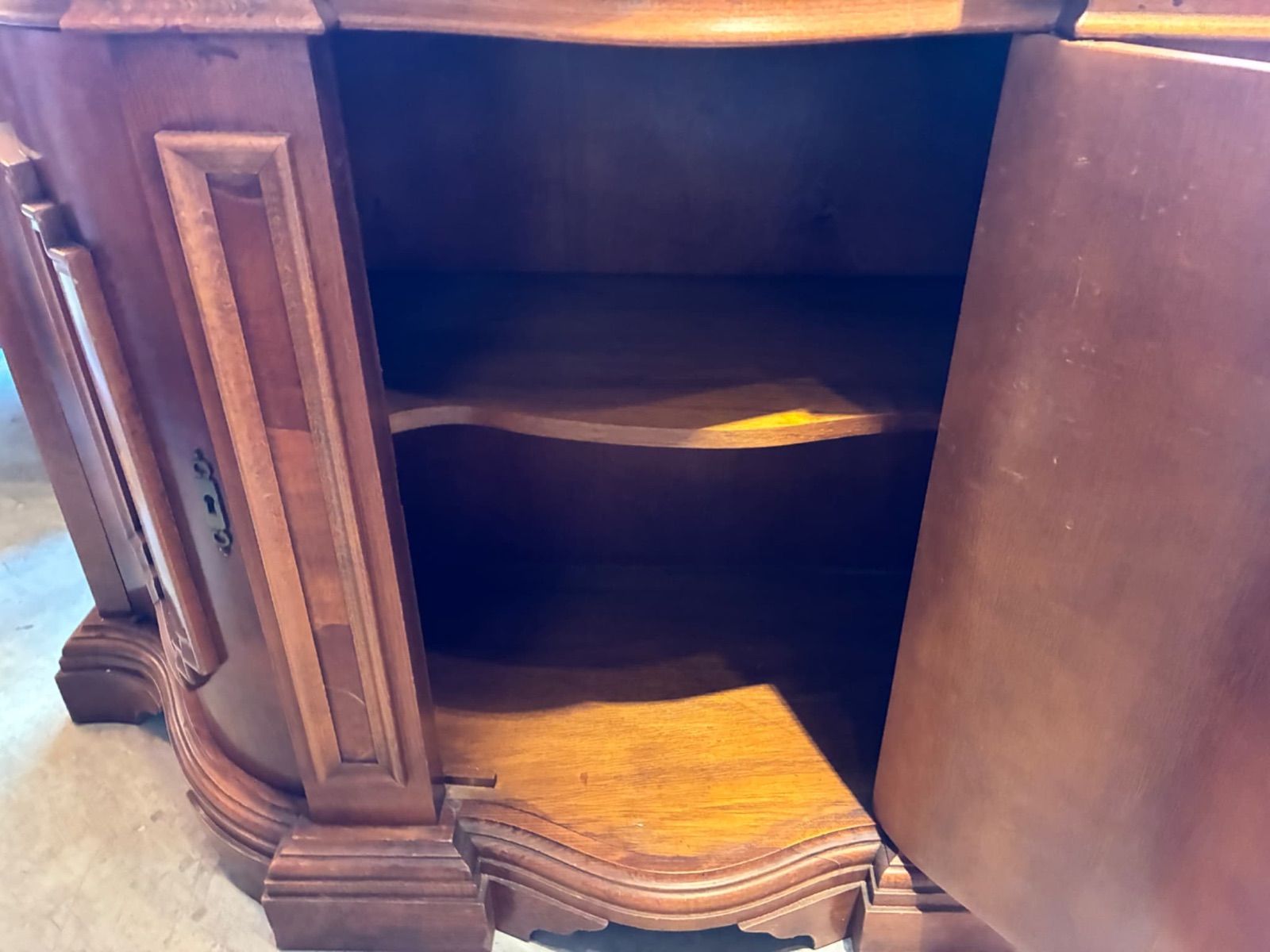 アンティーク/レトロ/サイドボード/キャビネット/コンソール/象嵌