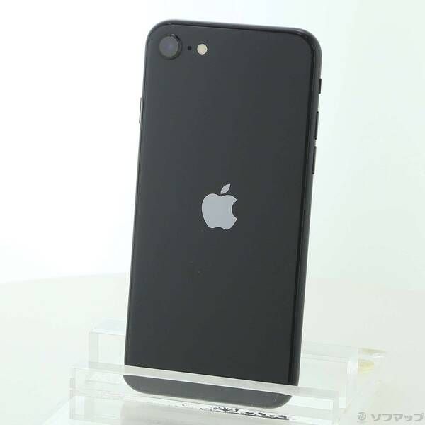 中古品〕 iPhone SE 第2世代 64GB ブラック MHGP3J／A SIMフリー【262