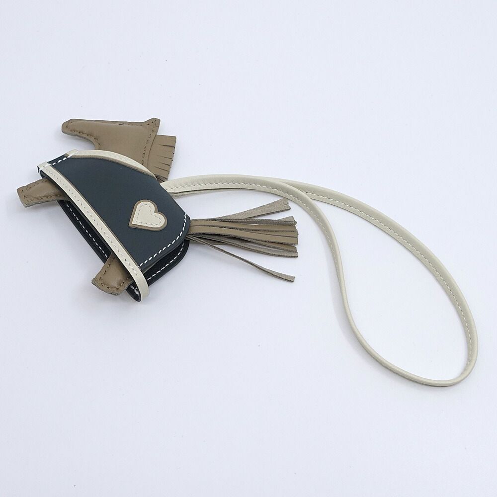 栄 エルメス HERMES チャーム ロベオクールPM ベージュマルファ他 K刻印 アニオン他 服飾小物 その他 箱