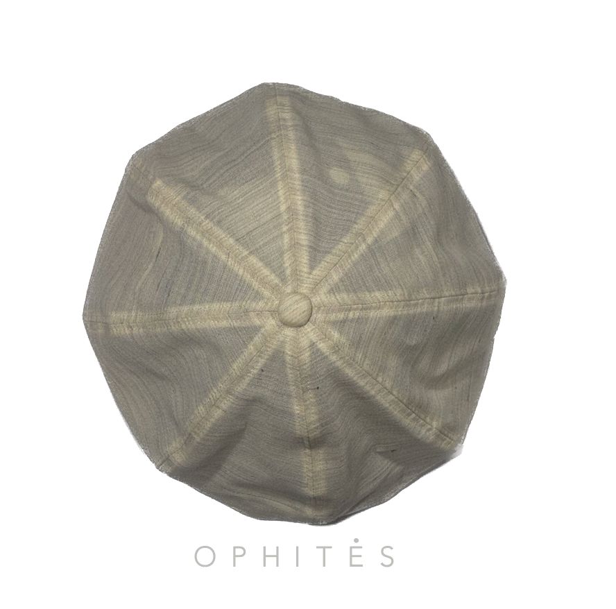 OPHITES RITES HAIR CANVAS BERRET OFFWHITE
