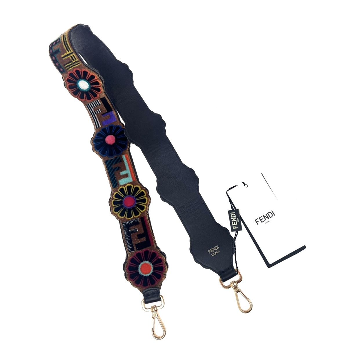 FENDI フェンディ ショルダーストラップ ストラップ ユー ベルベット