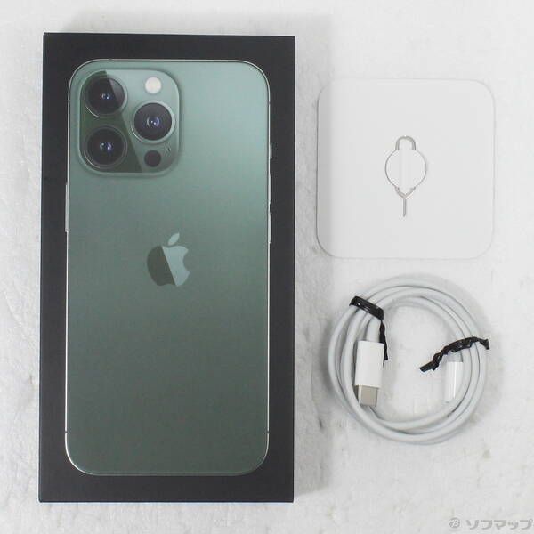 【美品】iPhone13 Pro 128GB アルパイングリーン SIMフリー iPhone 13 Pro 128GB アルパイルグリーン SIMフリー iPhone13 Pro