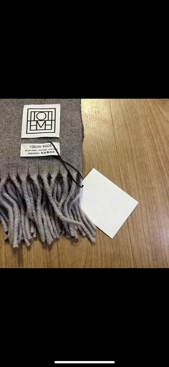 トーテム モノグラム ジャカード ウール スカーフ