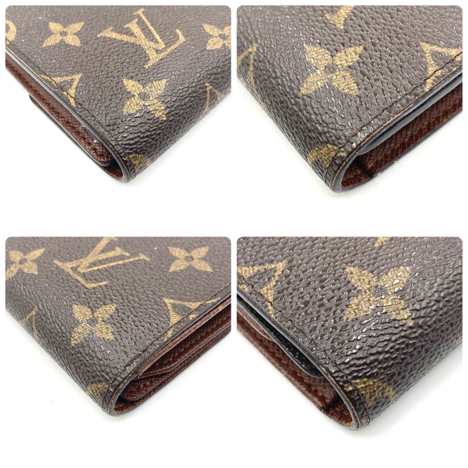 ルイヴィトン ポルト トレゾール エテュイ パピエ モノグラム パスケース付き ルイヴィトン ポルト トレゾール エテュイ パピエ モノグラム パス