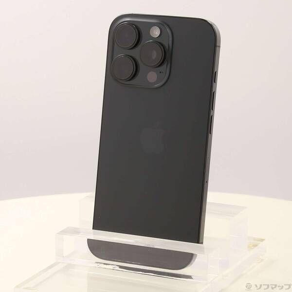 新作入荷，セール 〔中古品〕 iPhone16 Pro 256GB ブラックチタニウム MYN03J／A SIMフリー【352】 スマートフォン本体