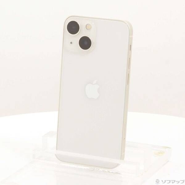 中古品〕 iPhone13 mini 128GB スターライト MLJE3J／A SIMフリー【262