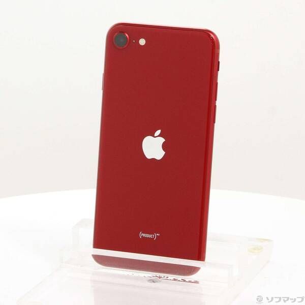  〔中古品〕 iPhone SE 第3世代 128GB プロダクトレッド MMYH3J／A SIMフリー【198】 スマートフォン本体