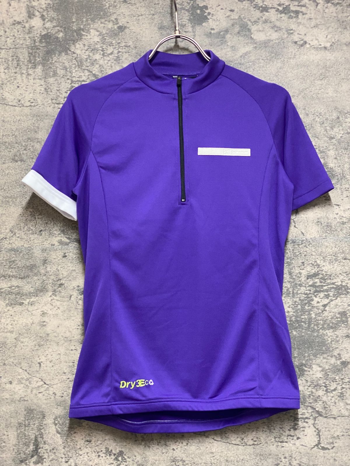 JS079 デマルキ DE MARCHI 半袖 サイクルジャージ 紫 レディース M