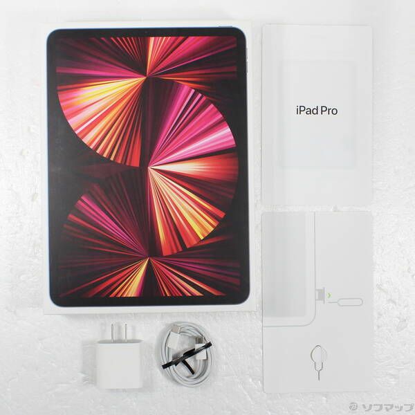 中古品〕 iPad Pro 11インチ 第3世代 128GB スペースグレイ MHW53J／A