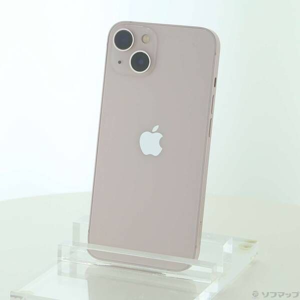中古品〕 iPhone13 256GB ピンク MLNK3J／A SIMフリー【344
