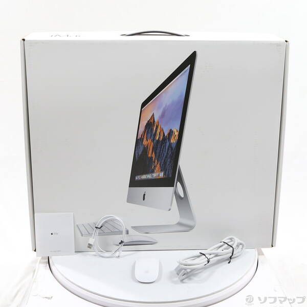 中古品〕 iMac 21.5-inch Mid-2017 MNDY2J／A Core_i5 3GHz 8GB Fusion