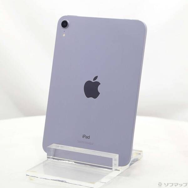 中古品〕 iPad mini 第6世代 256GB パープル MK7X3J／A Wi-Fi【262