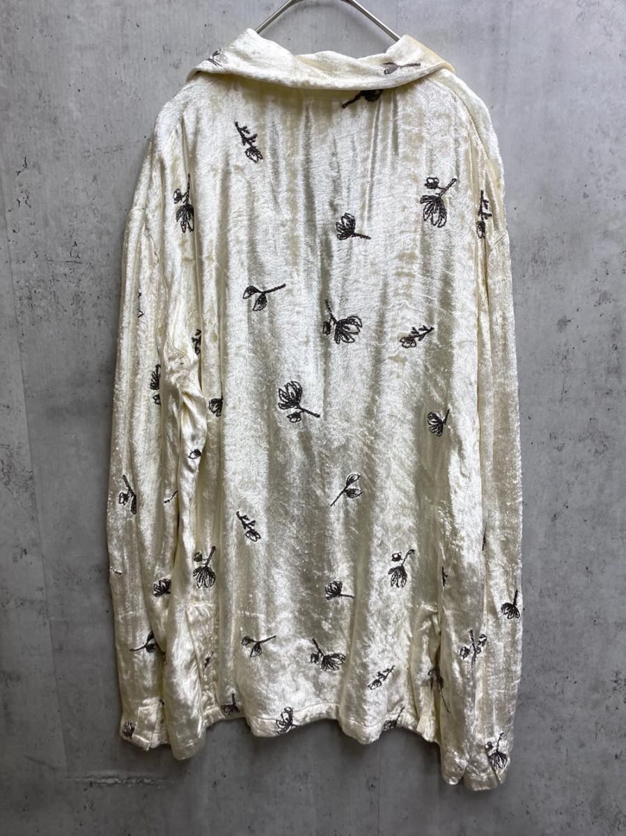 完売品】訳あり□TODAYFUL トゥデイフル Embroidery Velour Jacket 花