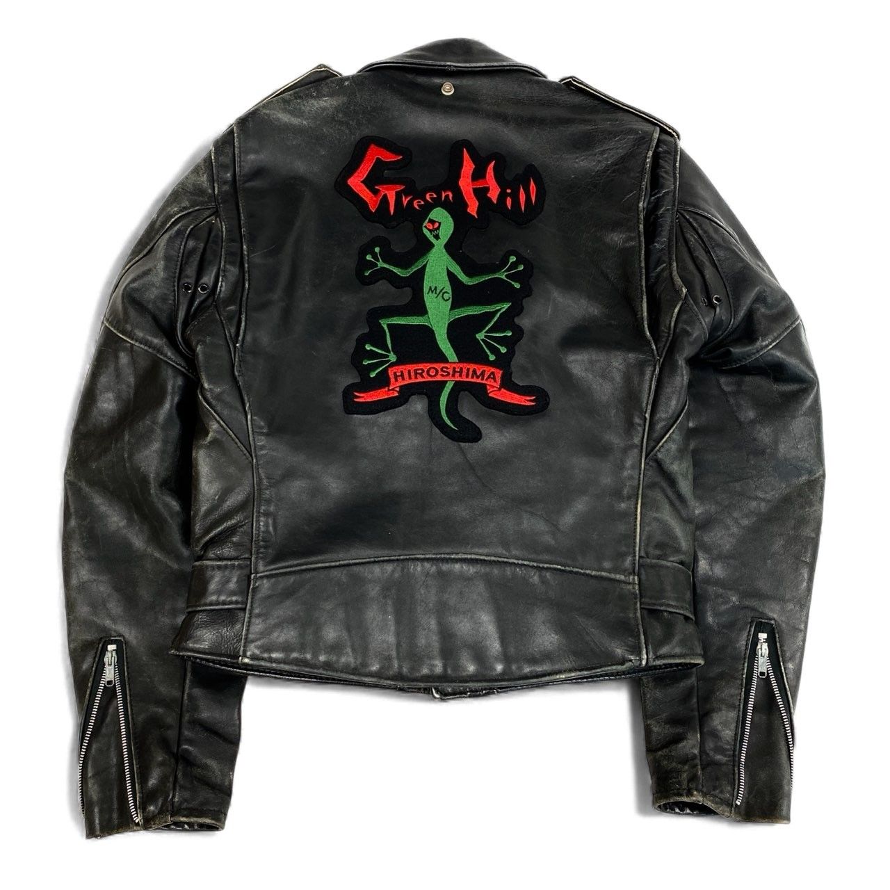 5L16 SCHOTT ショット ライダースジャケット ダブルライダース レザー