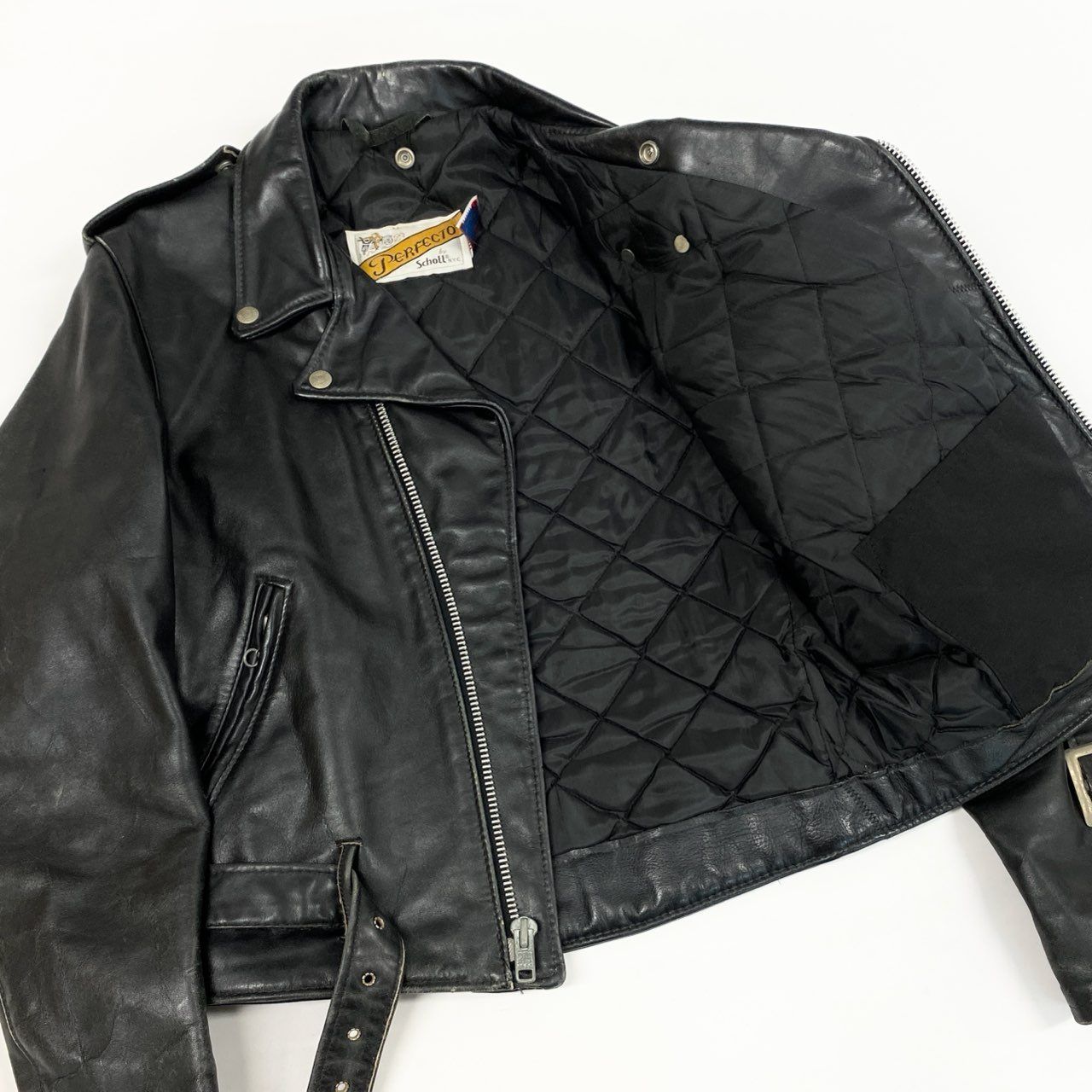 5L16 SCHOTT ショット ライダースジャケット ダブルライダース レザー