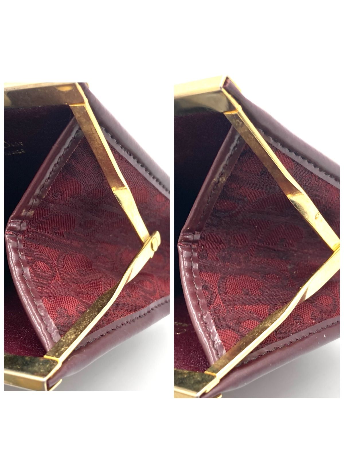 Christian Dior クリスチャンディオール トロッター ロゴグラム がま口