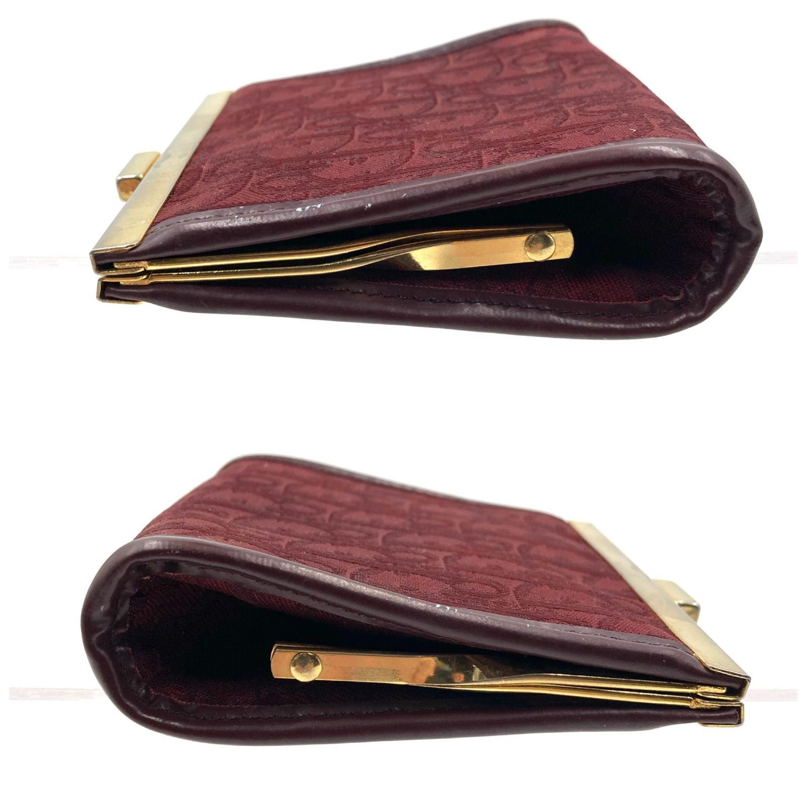 クリスチャンディオール　ChristianDior トロッター　がま口　小銭入れ Christian Dior クリスチャンディオール トロッター ロゴグラム がま口