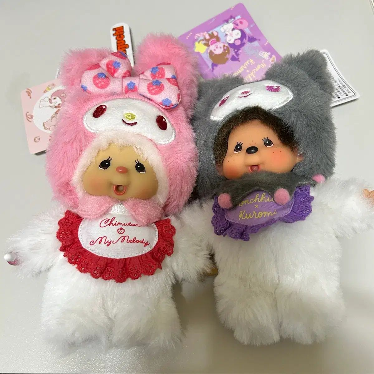 サンリオ コラボ マイメロディ クロミ モンチッチ ぬいぐるみ キーホルダー