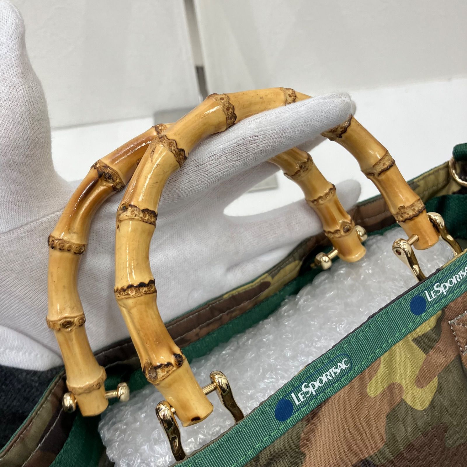 7482 良品 LeSportsac レスポートサック ハンドバッグ ミニバッグ