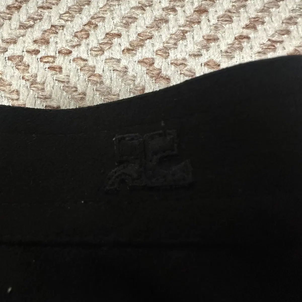 人工皮革スカート