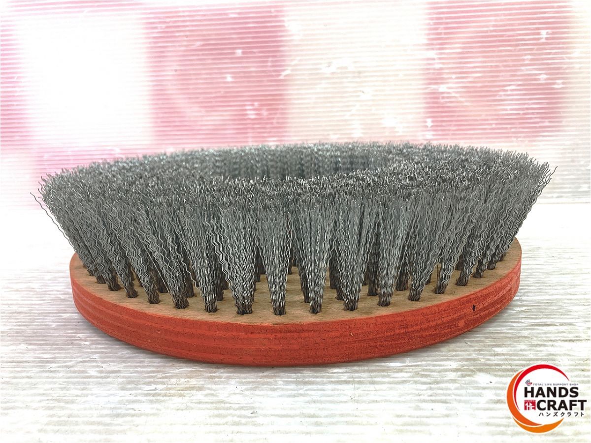 デュポン P.NO.88 ポリッシャ用ブラシプレート ワイヤーブラシ 25-30㎝