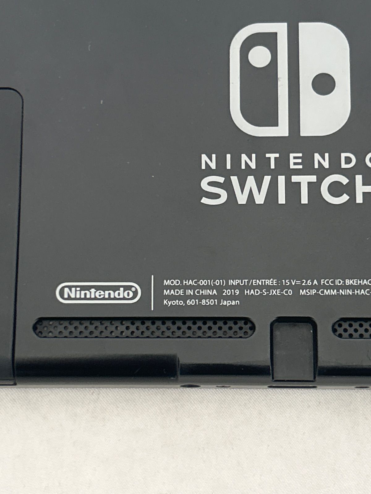 Nintendo Switch バッテリー強化版 本体のみ 2019年製 HAC-001(-01