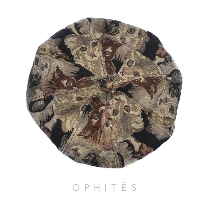 OPHITES RITES CAT JAGUARD BERRET