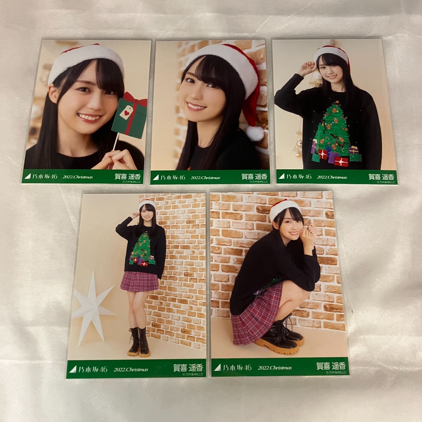 乃木坂46 賀喜遥香 生写真 コンプ 5セット NLQ105P f115 - メルカリ